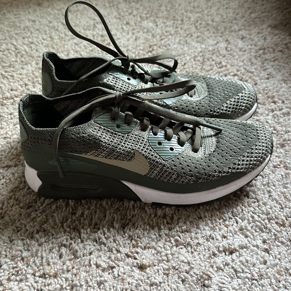 Nike Air Max 90 Ultra 2.0 Running Shoes camo green